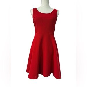 EXPRESS Elegant Red Sleeveless Dress zs SP